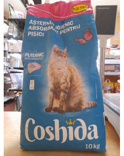 Coshida, наповнювач бентонітовий для котячого туалету, 10 кг