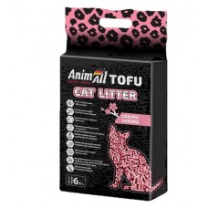 AnimAll Tofu Sakura (Енімал Тофу Сакура), наповнювач соєвий, з ароматом сакури, 6 л