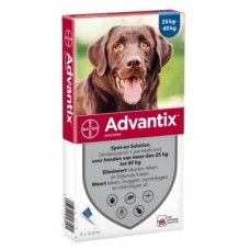 Краплі Bayer Advantix для собак від 25 до 40 кг